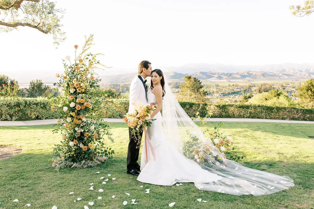 Golden Wedding Floral Designs | Velvet Blooms Portfolio