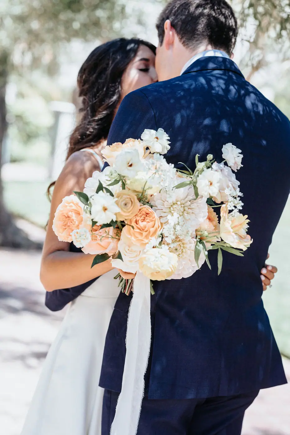 Peachy Wedding Floral Designs | Velvet Blooms Portfolio